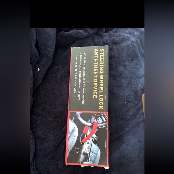 Universal Fit Steering Wheel Lock&SeatBelt AntiTheft Lock w Keys🔐4Car🚗Security - Picture 2 of 8